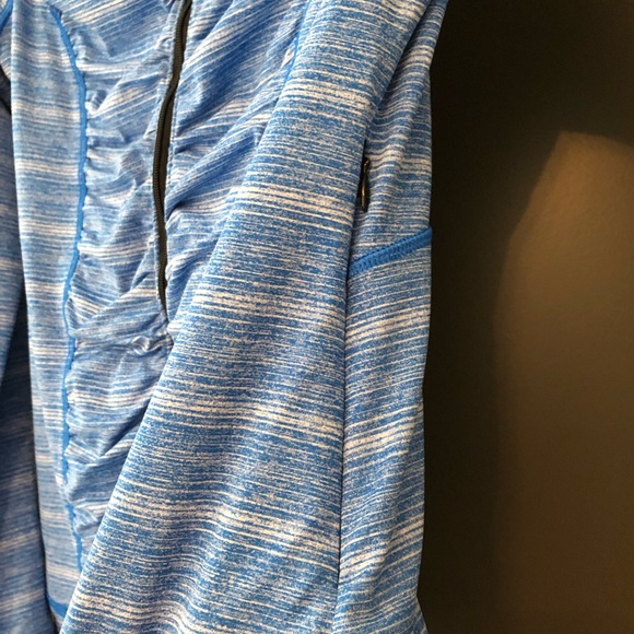 🌺 VS Long Sleeve Zip Up Light Blue XS TP XP Women - Picture 8 of 8